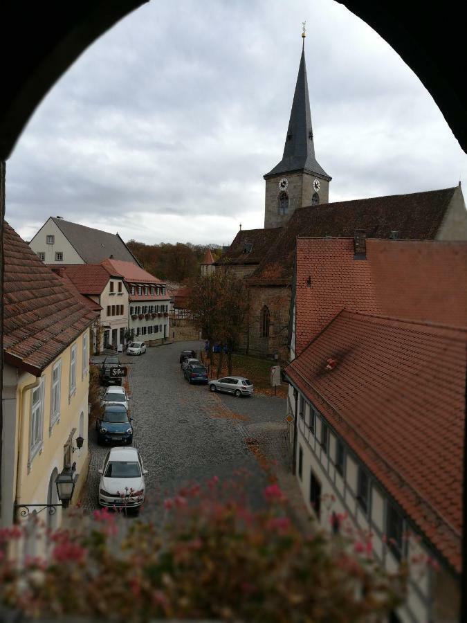 Ferienwohnung Sesslach Altstadt Exteriör bild